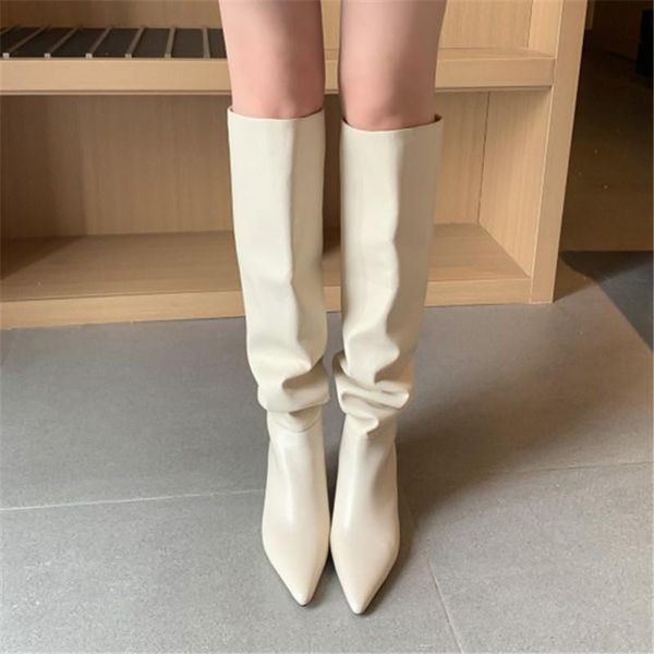 boots pxelena ins plus size 34-43 pleated knee high women genuine leather kitten heels long party autumn winter shoes, Black
boots pxelena ins plus size 34-43 pleated knee high women genuine leather kitten heels long party autumn winter shoes, Black