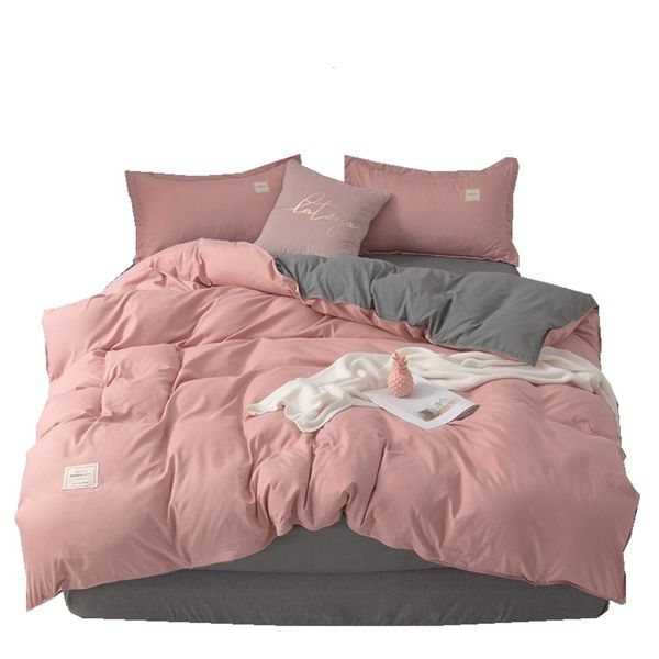 nordic simple net red 4-piece set 1.5 pink girl heart quilt set 3-piece sheet 4 bedding
nordic simple net red 4-piece set 1.5 pink girl heart quilt set 3-piece sheet 4 bedding