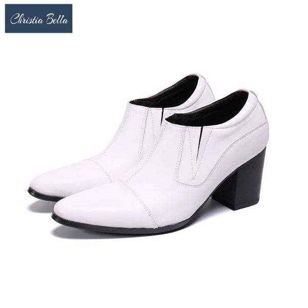dress shoes christia bella british style high heels men wedding genuine leather oxfords office business formal, Black
dress shoes christia bella british style high heels men wedding genuine leather oxfords office business formal, Black