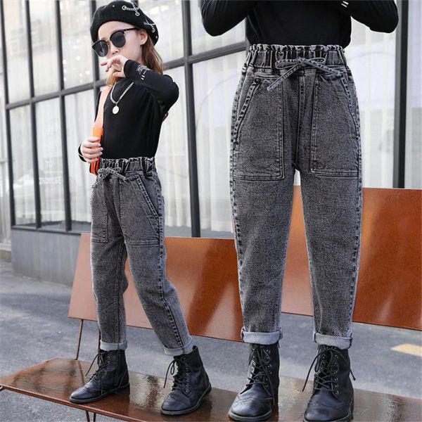 kids solid color jeans trousers children clothing for girls high waist fall blue slim fit denim pants
kids solid color jeans trousers children clothing for girls high waist fall blue slim fit denim pants