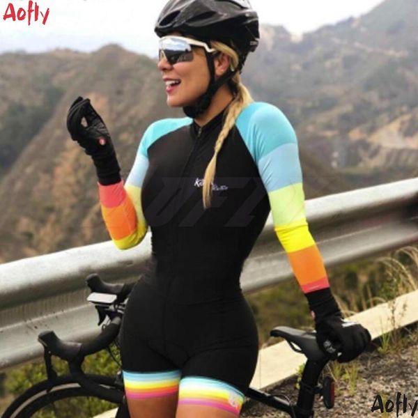 kafiwomen's professional long sleeve triathlon skinsuit cycling jersey sets 2021 breathable conjunto feminino ciclismo mujer racing, Black;blue
kafiwomen's professional long sleeve triathlon skinsuit cycling jersey sets 2021 breathable conjunto feminino ciclismo mujer racing, Black;blue