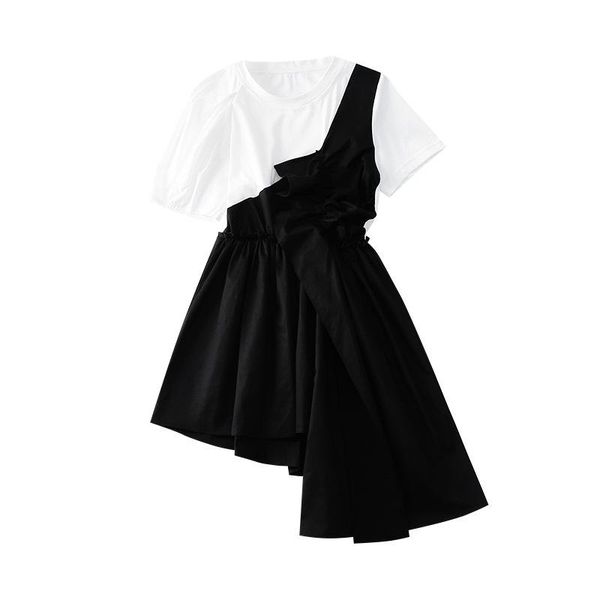girl's dresses girls fashionable clothes teenage children summer short sleeve patchwork ruched asymmetrical dress kids 4 5 7 9 11 13-17, Red;yellow
girl's dresses girls fashionable clothes teenage children summer short sleeve patchwork ruched asymmetrical dress kids 4 5 7 9 11 13-17, Red;yellow