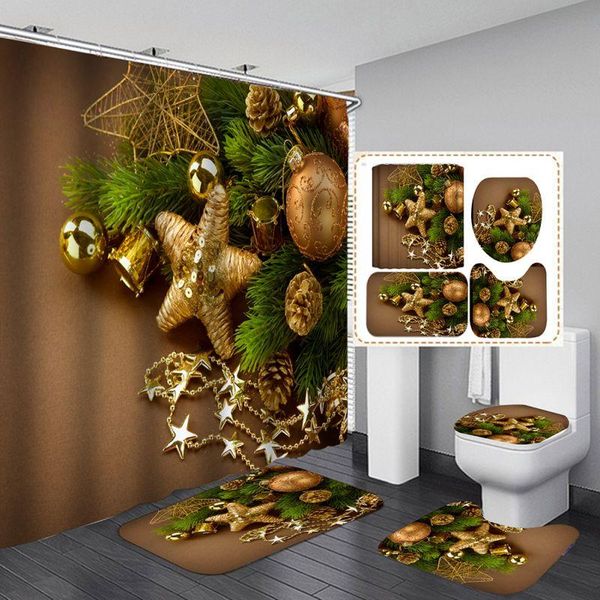 shower curtains 4 pieces 180 * 180cm christmas 3d digital printing curtain for home el party decoration
shower curtains 4 pieces 180 * 180cm christmas 3d digital printing curtain for home el party decoration