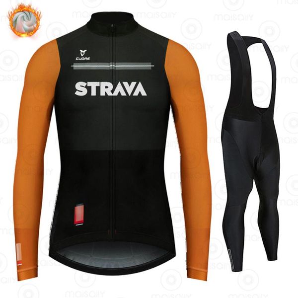 racing sets 2021 pro team cycling clothing strava winter thermal fleece men's jerseys mtb bike maillot ropa ciclismo sportswear, Black;blue
racing sets 2021 pro team cycling clothing strava winter thermal fleece men's jerseys mtb bike maillot ropa ciclismo sportswear, Black;blue