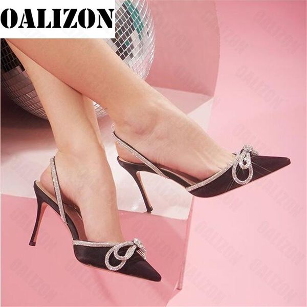 luxury bling rhinestones women pumps pointed toe crystal bowknot flock stiletto summer party wedding shoes lady high heels dress, Black
luxury bling rhinestones women pumps pointed toe crystal bowknot flock stiletto summer party wedding shoes lady high heels dress, Black
