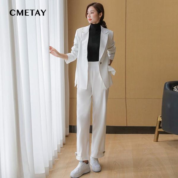 women's two piece pants fashion blazer 2 set women office trouser suits female business ol jacket formal suit autumn winter lady, White
women's two piece pants fashion blazer 2 set women office trouser suits female business ol jacket formal suit autumn winter lady, White