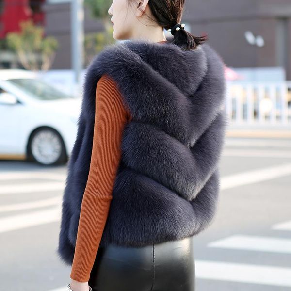 women's fur & faux 2022 women fashion winter coat female sleeveless vests ladies slim short warm jacket waistcoat outwear y272, Black
women's fur & faux 2022 women fashion winter coat female sleeveless vests ladies slim short warm jacket waistcoat outwear y272, Black