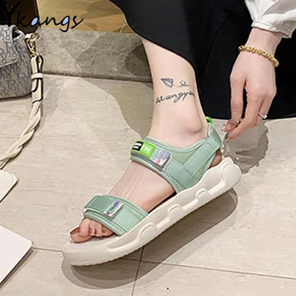 sandals stretch fabric stitching women sports summer breathable ladies beach korean fashion flat vulcanized shoes, Black
sandals stretch fabric stitching women sports summer breathable ladies beach korean fashion flat vulcanized shoes, Black