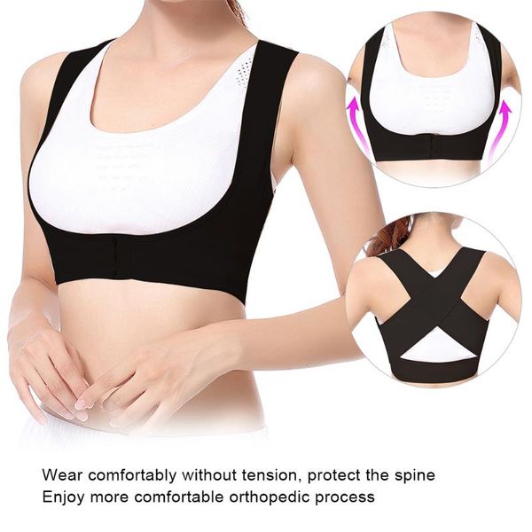 back support high light elastic men women posture corrector brace spine hunchback correction belt fit body breathable, Black;blue
back support high light elastic men women posture corrector brace spine hunchback correction belt fit body breathable, Black;blue