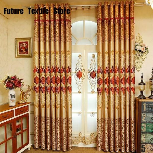 curtain & drapes 2021 high-grade gold jacquard, high-precision water-soluble velvet embroidery, blackout curtains, living room and bedroom
curtain & drapes 2021 high-grade gold jacquard, high-precision water-soluble velvet embroidery, blackout curtains, living room and bedroom