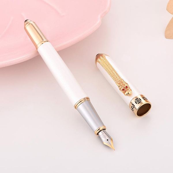 fountain pens jinhao1000 pen dragon pearl white luxurious business 0.5mm electroplating caneta tinteiro stylo kawaii
fountain pens jinhao1000 pen dragon pearl white luxurious business 0.5mm electroplating caneta tinteiro stylo kawaii