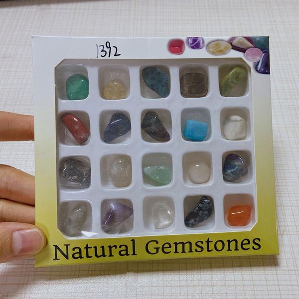 20pcs/set irregular natural crystals stone box for students education home decor mineral specimen collection gemstone crafts decorative obje
20pcs/set irregular natural crystals stone box for students education home decor mineral specimen collection gemstone crafts decorative obje