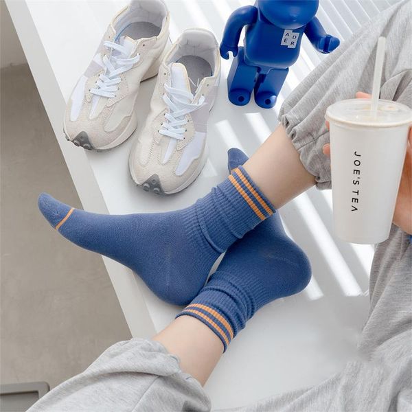 socks & hosiery calcetines 2021 autumn women fashion striped cotton breathable crew female casual absorb sweat korean girl, Black;white
socks & hosiery calcetines 2021 autumn women fashion striped cotton breathable crew female casual absorb sweat korean girl, Black;white