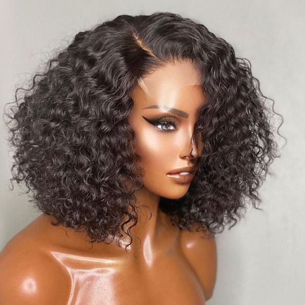 lace wigs curly short bob wig 4x4 13x4 closure pre plucked for black women deep wave frontal t part human, Black;brown
lace wigs curly short bob wig 4x4 13x4 closure pre plucked for black women deep wave frontal t part human, Black;brown