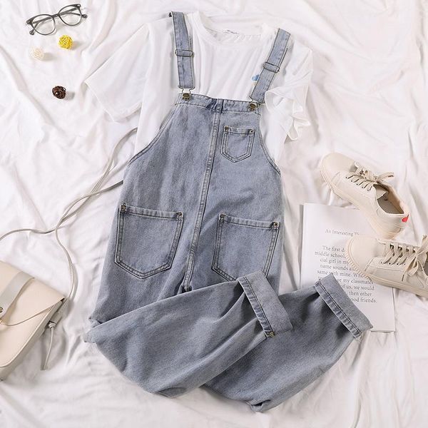 women's jeans woman pants spring suspender loose mori 2021 autumn pantalones vaqueros mujer, Blue
women's jeans woman pants spring suspender loose mori 2021 autumn pantalones vaqueros mujer, Blue