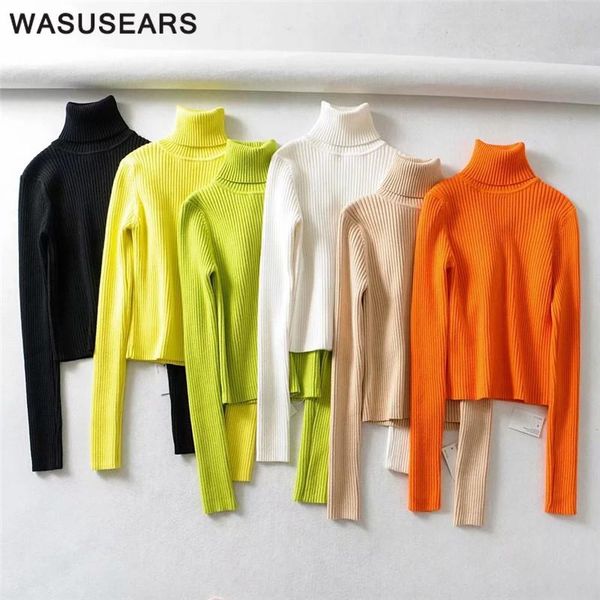 women's sweaters long sleeve turtleneck pullover sweater autumn women ribbed knit casual solid white black slim 2021
women's sweaters long sleeve turtleneck pullover sweater autumn women ribbed knit casual solid white black slim 2021