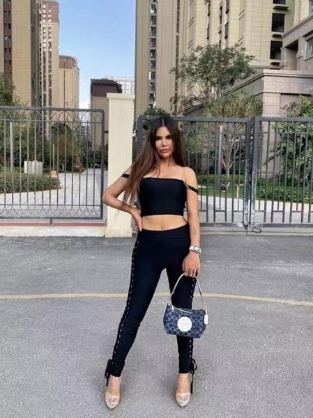 women's two piece pants 2021 summer fashion bandage 2-piece set sleeveless tight and high waist mesh pencil kylie jenner, White
women's two piece pants 2021 summer fashion bandage 2-piece set sleeveless tight and high waist mesh pencil kylie jenner, White