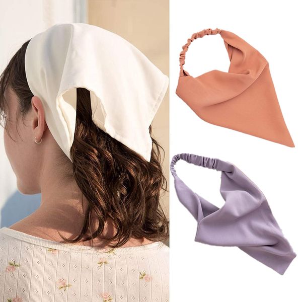 solid color headbands turban bohemian triangle bandanas hairbands elastic hair band scarf hair accessories, Blue;gray
solid color headbands turban bohemian triangle bandanas hairbands elastic hair band scarf hair accessories, Blue;gray