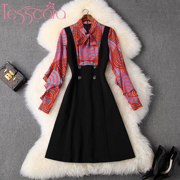 casual dresses tesscara women runway designer elegant bow dress shirt office cocktail party robe femme sweet short pink vestido, Black;gray
casual dresses tesscara women runway designer elegant bow dress shirt office cocktail party robe femme sweet short pink vestido, Black;gray