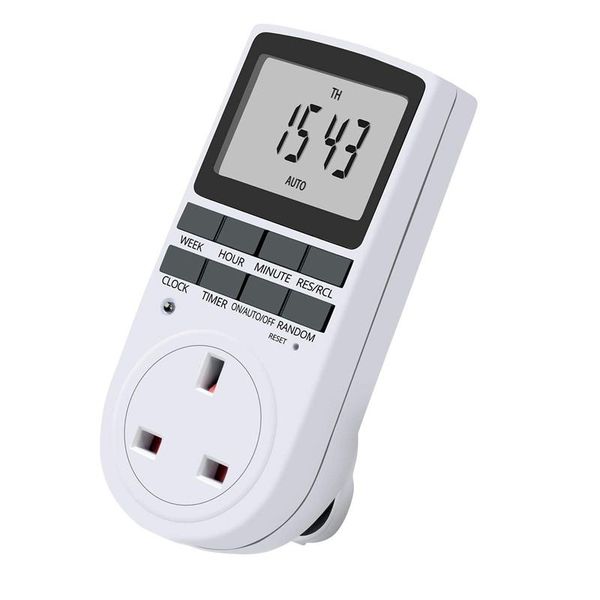smart power plugs uk plug digital timer socket, electrical programmable in switch for light, b and more, with large lcd display an
smart power plugs uk plug digital timer socket, electrical programmable in switch for light, b and more, with large lcd display an