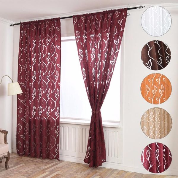 curtain & drapes bedroom living room leaf pattern voile window sheer panel scarfs 1*2.5m #277229
curtain & drapes bedroom living room leaf pattern voile window sheer panel scarfs 1*2.5m #277229