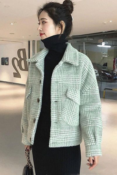 women's jackets fleece cropped coat autumn and winter style small size thin thick trend, Black;brown
women's jackets fleece cropped coat autumn and winter style small size thin thick trend, Black;brown