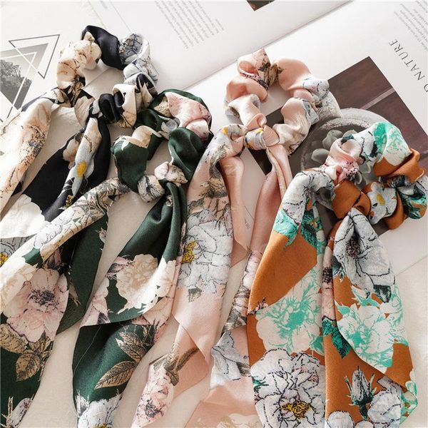 summer style floral women headwear diy bow streamers hair scrunchies ribbon rope ties horsetail accessories1
summer style floral women headwear diy bow streamers hair scrunchies ribbon rope ties horsetail accessories1
