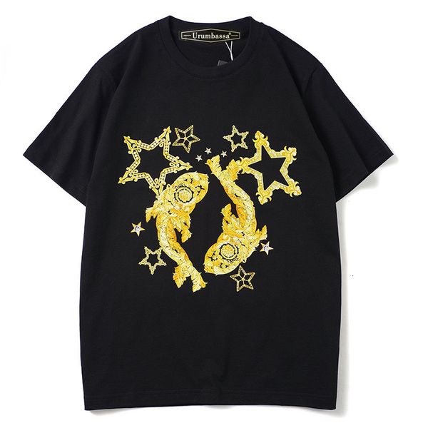 men's t-shirts arrival male/female cotton jersey chic feminine fashion print loose b182, White;black
men's t-shirts arrival male/female cotton jersey chic feminine fashion print loose b182, White;black