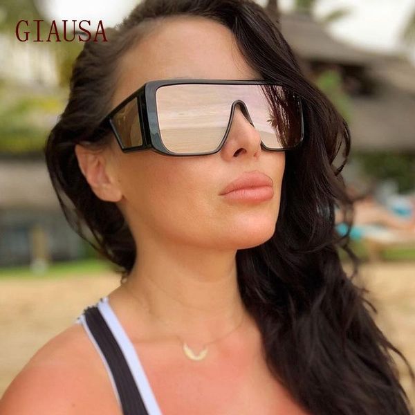 sunglasses giausaeuropean and american fashion personality conjoined piece large frame women's yellow glasses, White;black
sunglasses giausaeuropean and american fashion personality conjoined piece large frame women's yellow glasses, White;black