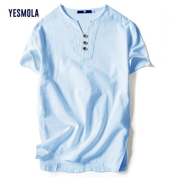 men's t-shirts yesmola 95%cotton men t-shirt v-neck fashion design slim fit soild male tees short sleeve t shirt for, White;black
men's t-shirts yesmola 95%cotton men t-shirt v-neck fashion design slim fit soild male tees short sleeve t shirt for, White;black