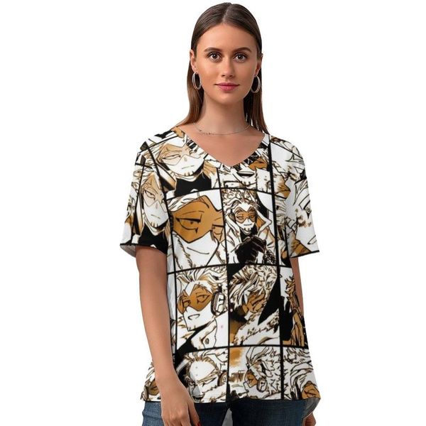 women's t-shirt anime tee shirt kawaii printed woman t v neck short sleeve summer oversized, White
women's t-shirt anime tee shirt kawaii printed woman t v neck short sleeve summer oversized, White