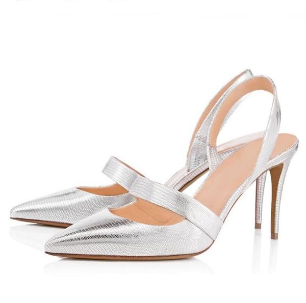 fashion women's high heels wedding shoes heel woman pumps pointed toe sliver black slingback party dress
fashion women's high heels wedding shoes heel woman pumps pointed toe sliver black slingback party dress