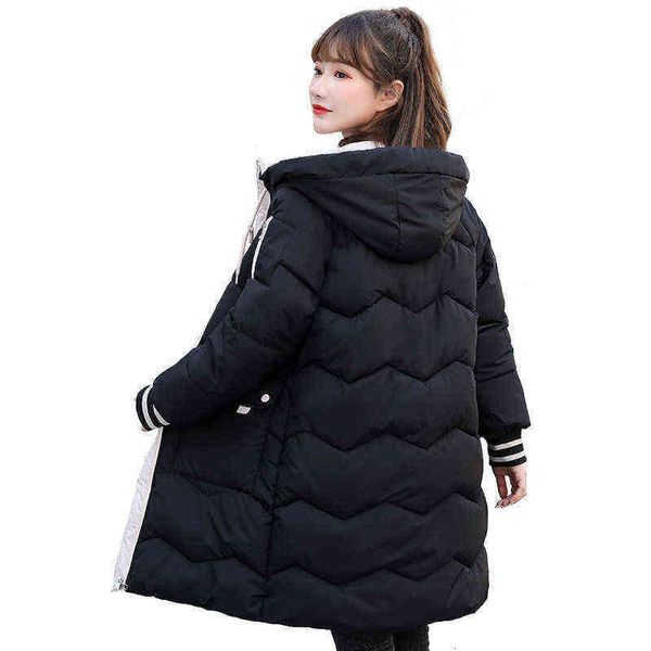 winter women's cotton padded clothes medium long korean loose large thickened et, Black;white
winter women's cotton padded clothes medium long korean loose large thickened et, Black;white