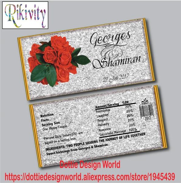 gift wrap custom silver glitter red rose wedding chocolate candy bar wrappers water bottle wine labels stickers birthday party decoration
gift wrap custom silver glitter red rose wedding chocolate candy bar wrappers water bottle wine labels stickers birthday party decoration