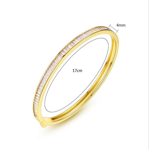 bangle wedding enegagement gift gold silver color fashion brass jewelry cz trendy chic, Black
bangle wedding enegagement gift gold silver color fashion brass jewelry cz trendy chic, Black