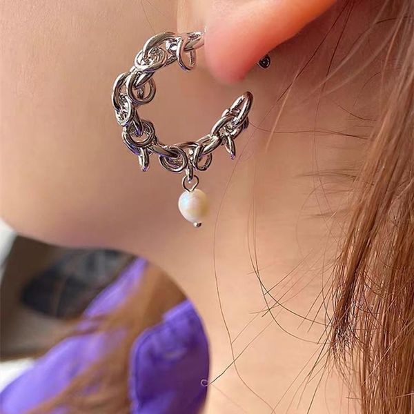 dangle & chandelier korean charms pearl chain earrings for women metal hip hop punk fashion goth jewelry 90s style friendship gifts, Silver
dangle & chandelier korean charms pearl chain earrings for women metal hip hop punk fashion goth jewelry 90s style friendship gifts, Silver