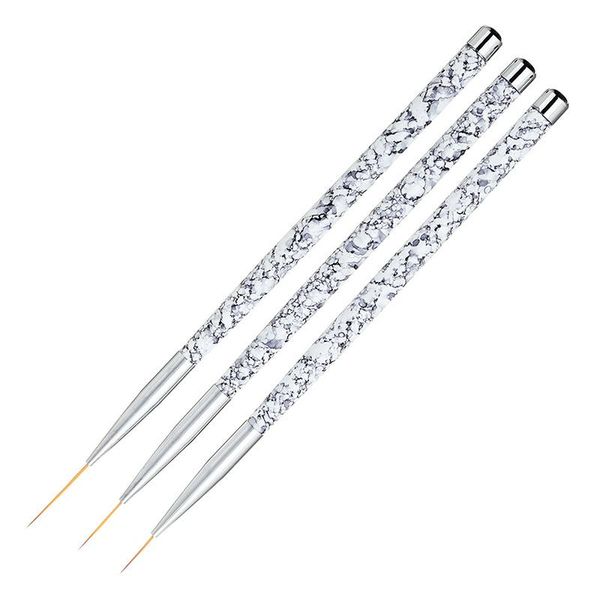 nail brushes 3pcs marble pattern french design tool 11/15/20mm art line painting pen 3d tips diy acrylic uv gel drawing kit, Yellow
nail brushes 3pcs marble pattern french design tool 11/15/20mm art line painting pen 3d tips diy acrylic uv gel drawing kit, Yellow