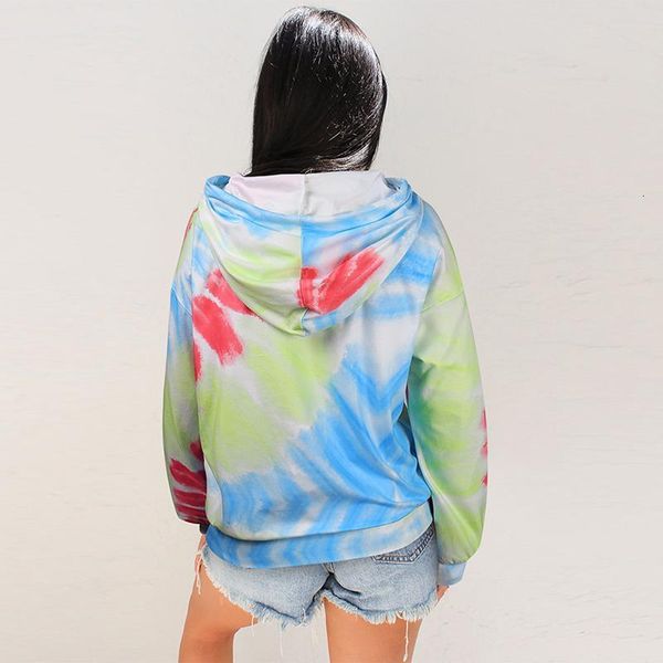 women hooded hoodie tie dye printed household sports loose long sleeve fall floral front pocket clothes sweatshirts, Black
women hooded hoodie tie dye printed household sports loose long sleeve fall floral front pocket clothes sweatshirts, Black