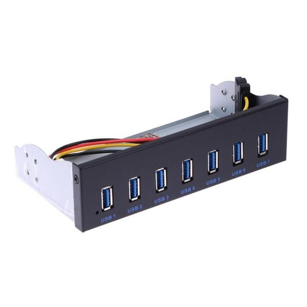 hubs 7 ports usb 3.0 front panel hub splitter double core internal combo bracket adapter for pc deskaccessories
hubs 7 ports usb 3.0 front panel hub splitter double core internal combo bracket adapter for pc deskaccessories