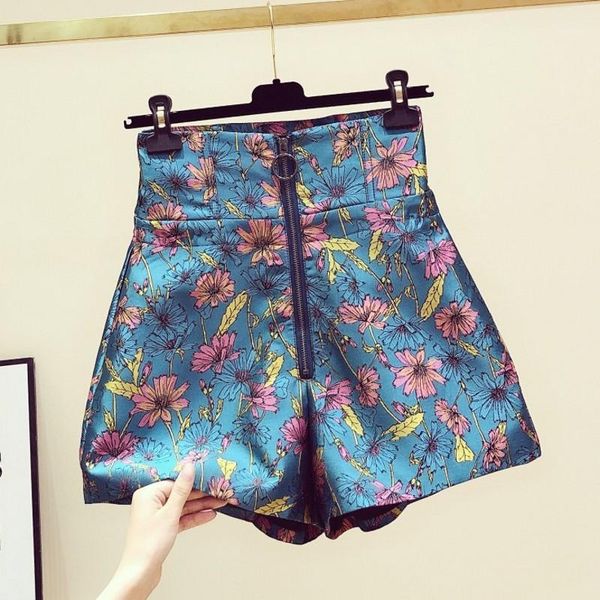 zipper floral women shorts 2021 summer high waist wide leg short lady elegant pant women's, White;black
zipper floral women shorts 2021 summer high waist wide leg short lady elegant pant women's, White;black