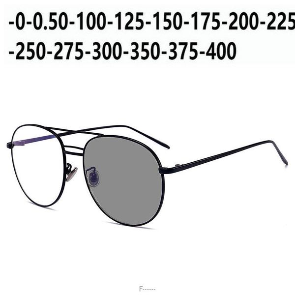 fashion sunglasses frames round pochromic finished myopia glasses posensitive chameleon anti-glare change color lens prescription fml, Black
fashion sunglasses frames round pochromic finished myopia glasses posensitive chameleon anti-glare change color lens prescription fml, Black