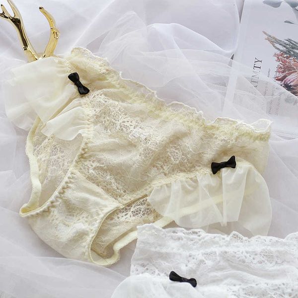 princess summer new product bubble lace girl bow triangle thin cut-out mesh underwear, White;black
princess summer new product bubble lace girl bow triangle thin cut-out mesh underwear, White;black