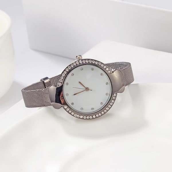 wristwatches fashion luxury women's watches brand ladies watch quartz stainless steel mesh belt wrist relogio feminino, Slivery;brown
wristwatches fashion luxury women's watches brand ladies watch quartz stainless steel mesh belt wrist relogio feminino, Slivery;brown