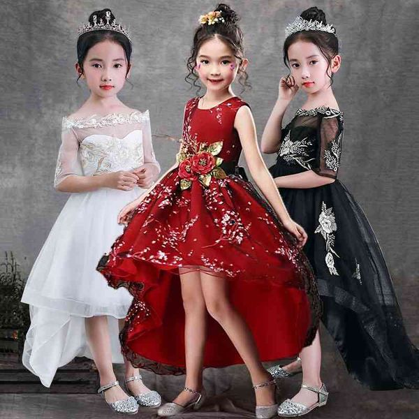 girls sleeveless princess children handmade flowers girl dress for wedding 3-14 years trailing party prom dresses 210508, Red;yellow
girls sleeveless princess children handmade flowers girl dress for wedding 3-14 years trailing party prom dresses 210508, Red;yellow