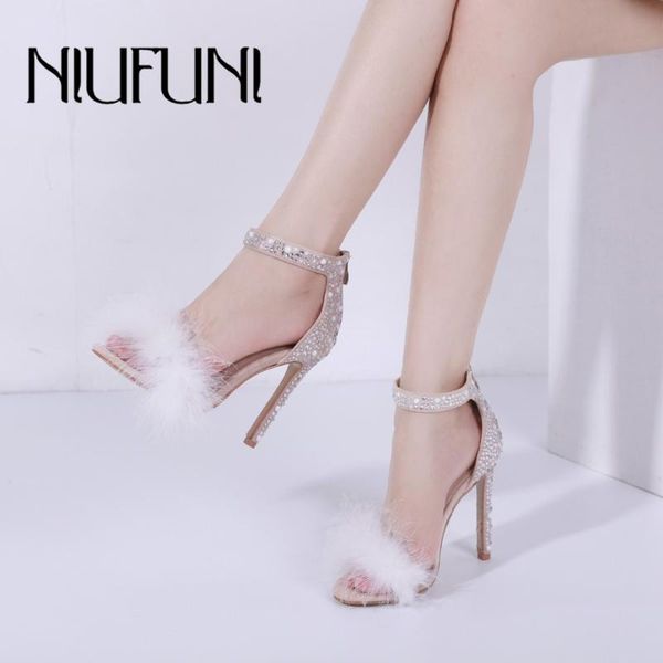 dress shoes women's open toe single band plush crystal rhinestone glitter ankle strap thin high heels sandals women plus size 35-42, Black
dress shoes women's open toe single band plush crystal rhinestone glitter ankle strap thin high heels sandals women plus size 35-42, Black