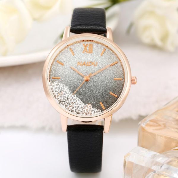 wristwatches fashion women quartz wrist watches leather stainless steel bracelet quicksand ball ladies clock female watch relogio feminino, Slivery;brown
wristwatches fashion women quartz wrist watches leather stainless steel bracelet quicksand ball ladies clock female watch relogio feminino, Slivery;brown