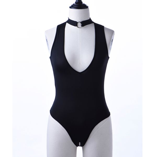 women shaper bottom wear hollow out open crotch cut bodysuit thong punk halter one piece swimwear erotic lingerie f10, Black;white
women shaper bottom wear hollow out open crotch cut bodysuit thong punk halter one piece swimwear erotic lingerie f10, Black;white