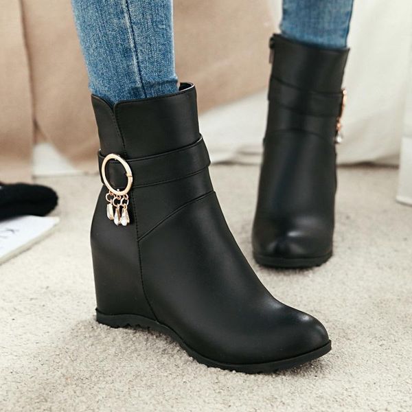 boots british style 2021 fashion short pu women ankle female winter pointed high heel shoes ladies booties plus size 43, Black
boots british style 2021 fashion short pu women ankle female winter pointed high heel shoes ladies booties plus size 43, Black