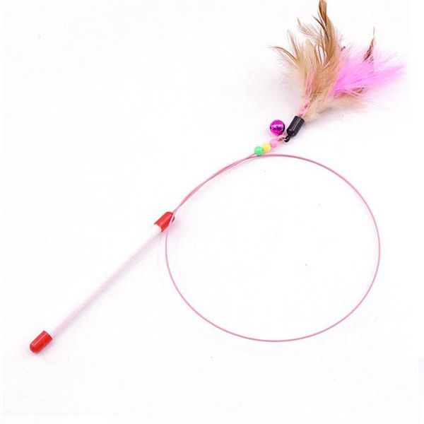 ho selling cat supplies color feather wire toy spot funny pet scratching post for stick drop wholesale toys
ho selling cat supplies color feather wire toy spot funny pet scratching post for stick drop wholesale toys