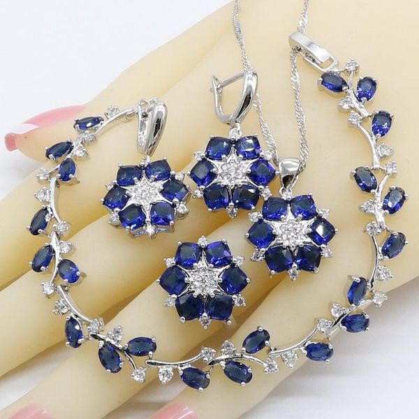 wedding jewelry sets royal blue semi-precious 925 sterling silver for women bracelet earrings rings necklace pendant birthday gift, Slivery;golden
wedding jewelry sets royal blue semi-precious 925 sterling silver for women bracelet earrings rings necklace pendant birthday gift, Slivery;golden